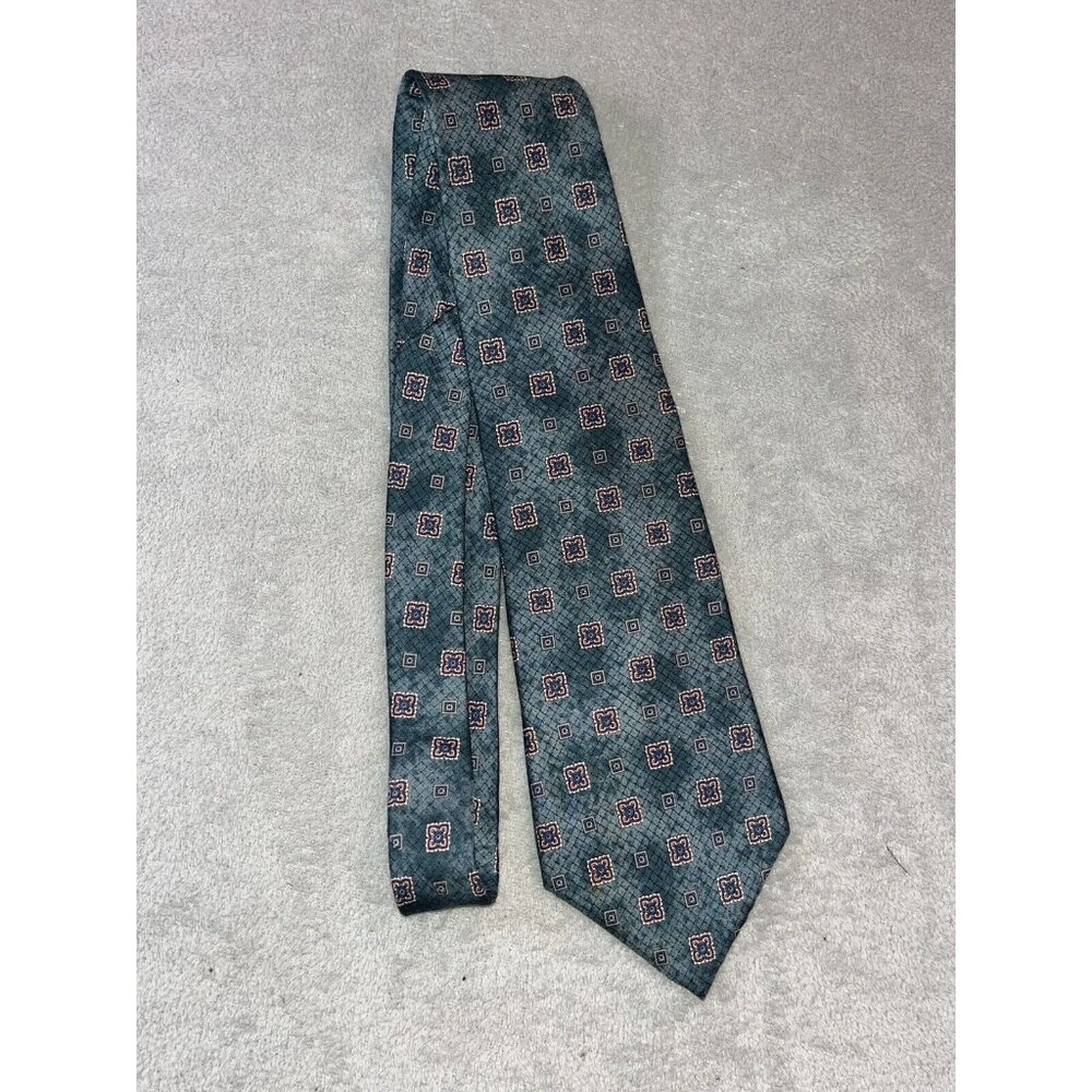 Men’s 100% Italian Silk HENRY GRETHEL Men’s Necktie Mint Cond. Tie